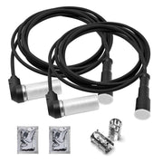 Zreneyfex front view of harness showing connectors and durable casing benefit