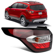 ZSBMP tail light front view showing full lens and improved visibility