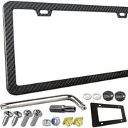 ZXFOOG front view showing slim carbon fiber frame and clean edges for stylish protection
