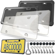 ZXFOOG front packaging showing clear frame and silicone holder protecting plate