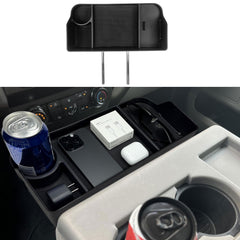 Zxiaochun front-facing center tray showing organized storage and quick access