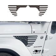 Zxiaochun front vent decal on Wrangler showing clean fit and style