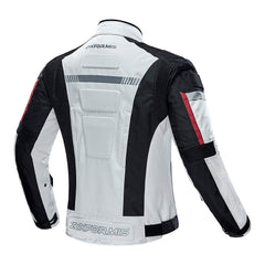 Zyxformis elbow and shoulder protectors closeup showing CE-rated safety