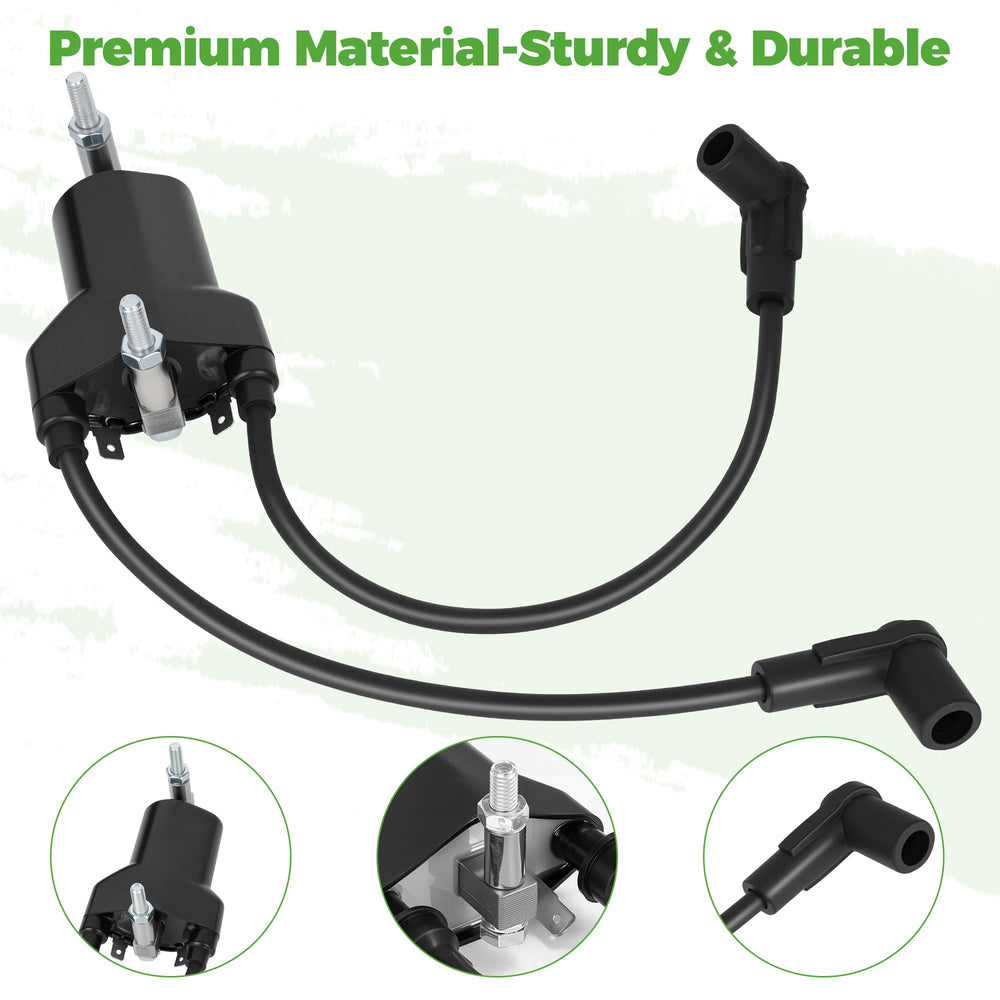 10L0L ignition coil installed on EZGO engine for improved starting