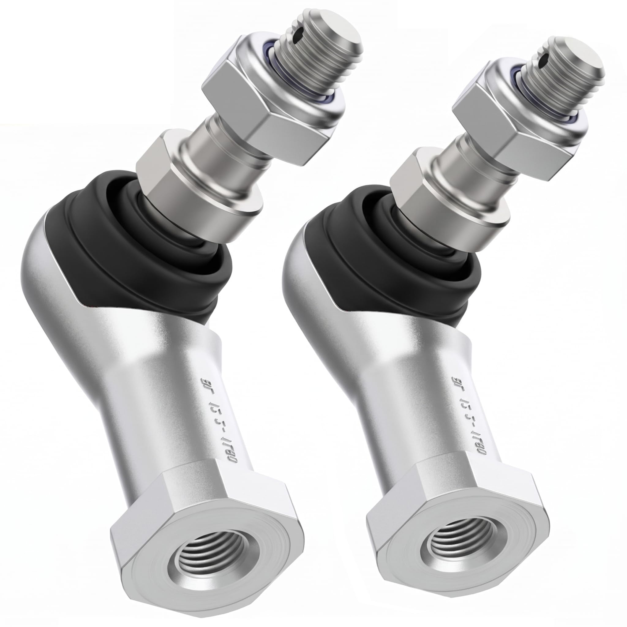 10L0L outer tie rod end front view showing precise fit for Yamaha steering