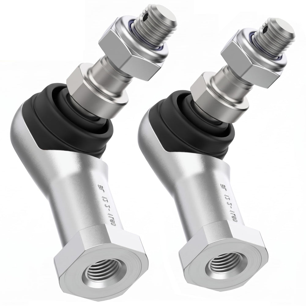 10L0L outer tie rod end front view showing precise fit for Yamaha steering