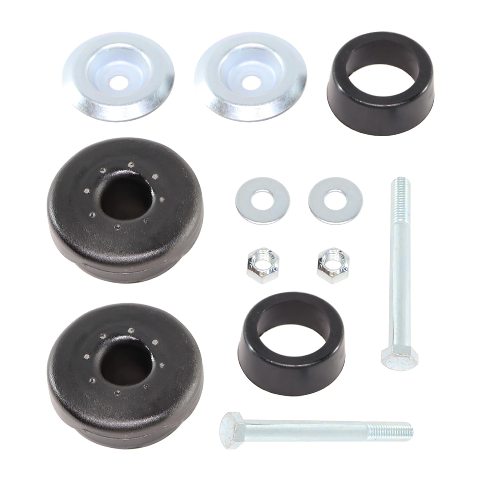 1409KMT installed kit on a core support demonstrating proper fit and stable radiator positioning