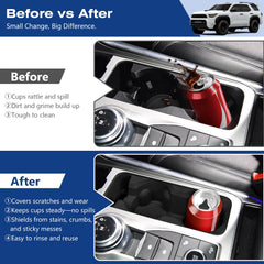 1797 cup holder insert installed in Explorer center console for stability