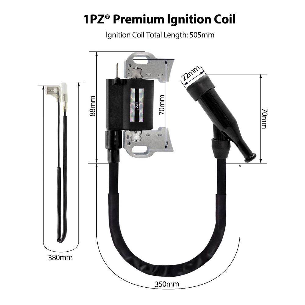 1PZ coil close-up of wiring connector showing secure fit and reliable connectivity