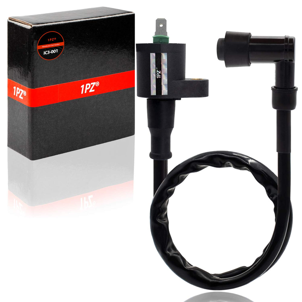 1PZ ignition coil front view showing compact design and reliable fit