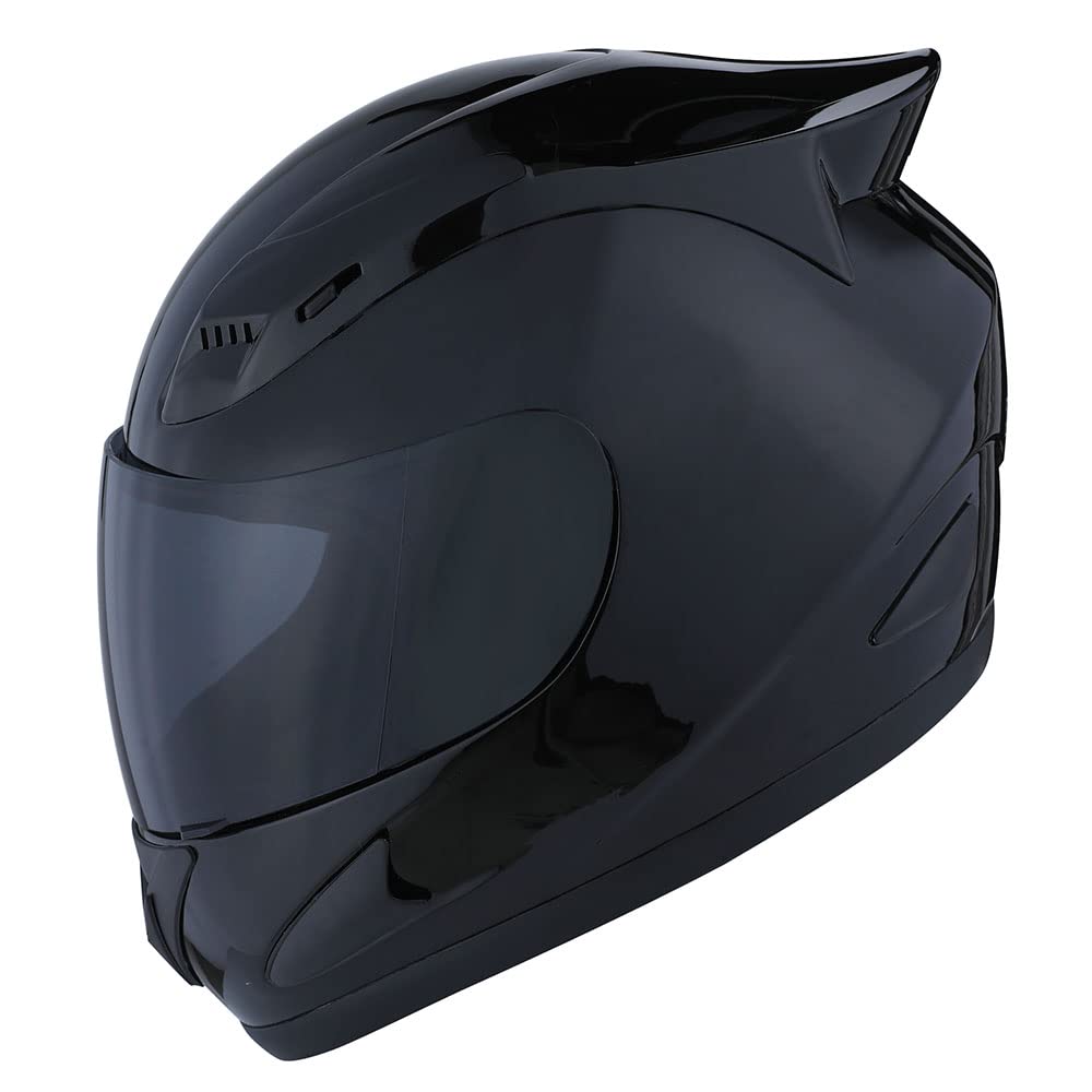 1Storm close-up of smoked shield highlighting reduced glare and sun comfort for daytime riding