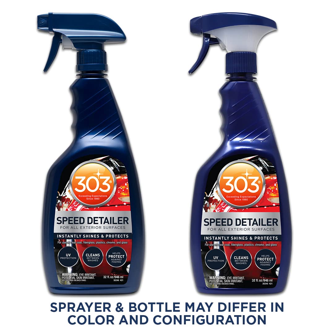 303 Products being buffed on car paint for instant high-gloss finish
