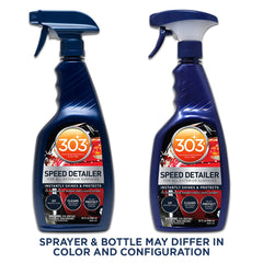 303 Products being buffed on car paint for instant high-gloss finish