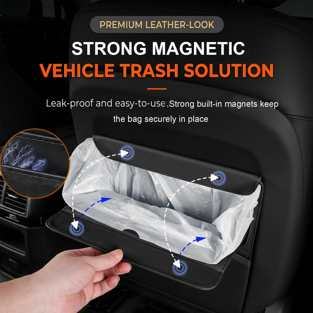 369Lvcky installed on back seat demonstrating neat travel organization
