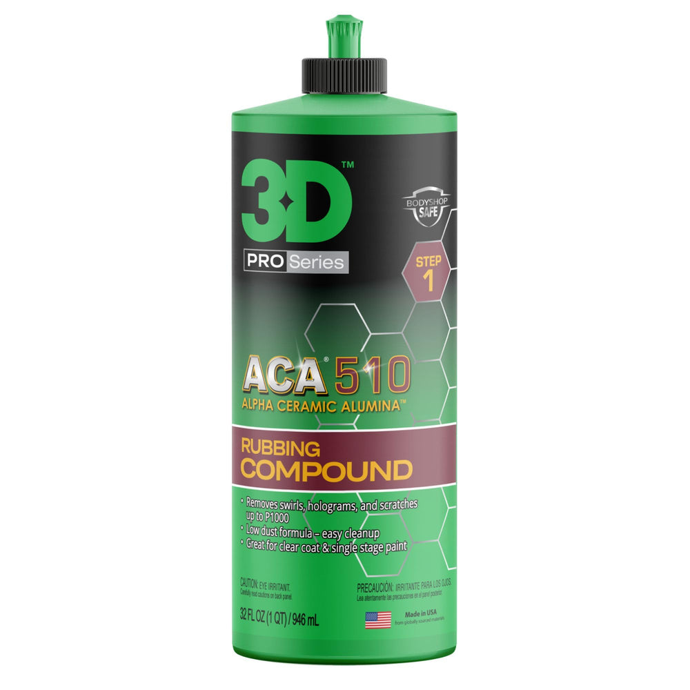 3D ACA 510 front label showing 32 oz jar and product branding for easy identification and quick selection