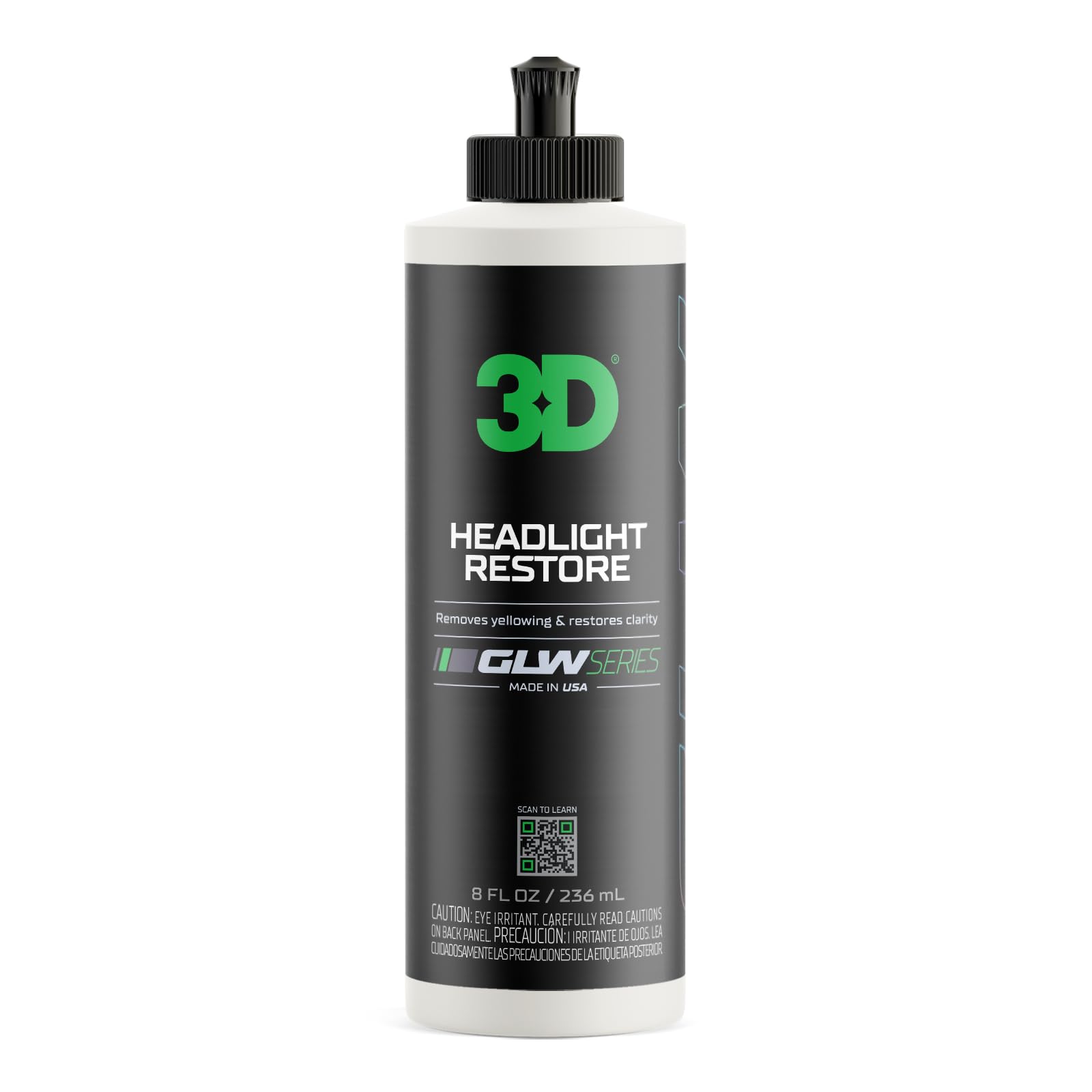 3D GLW front packaging showing kit components and clear benefits