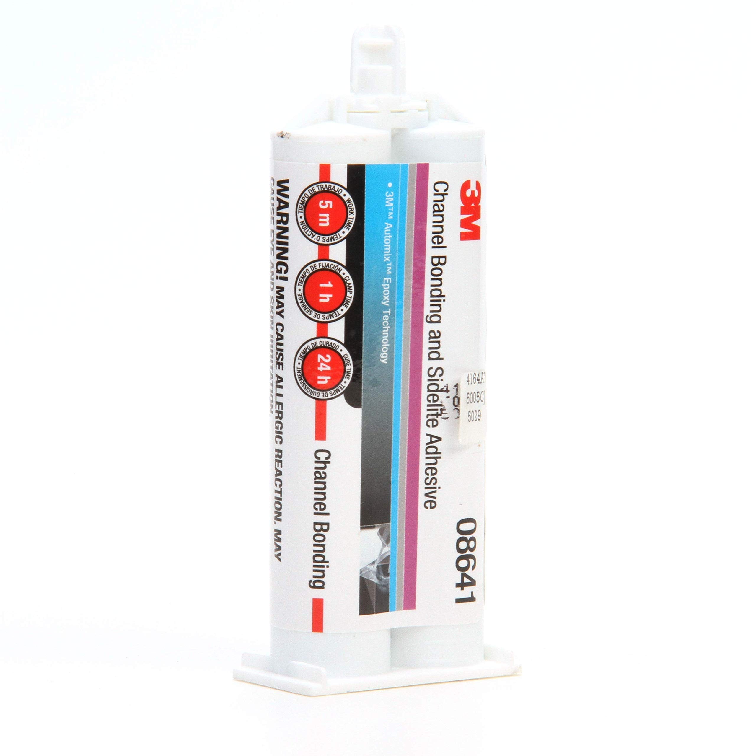 3M mixed epoxy close-up showing smooth black bead and benefit of consistent texture