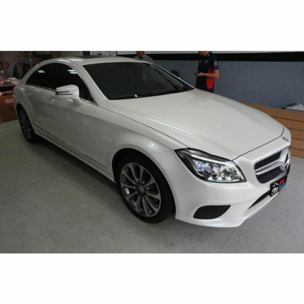 3M 2080 hood wrap in progress showing conformability and heat shaping