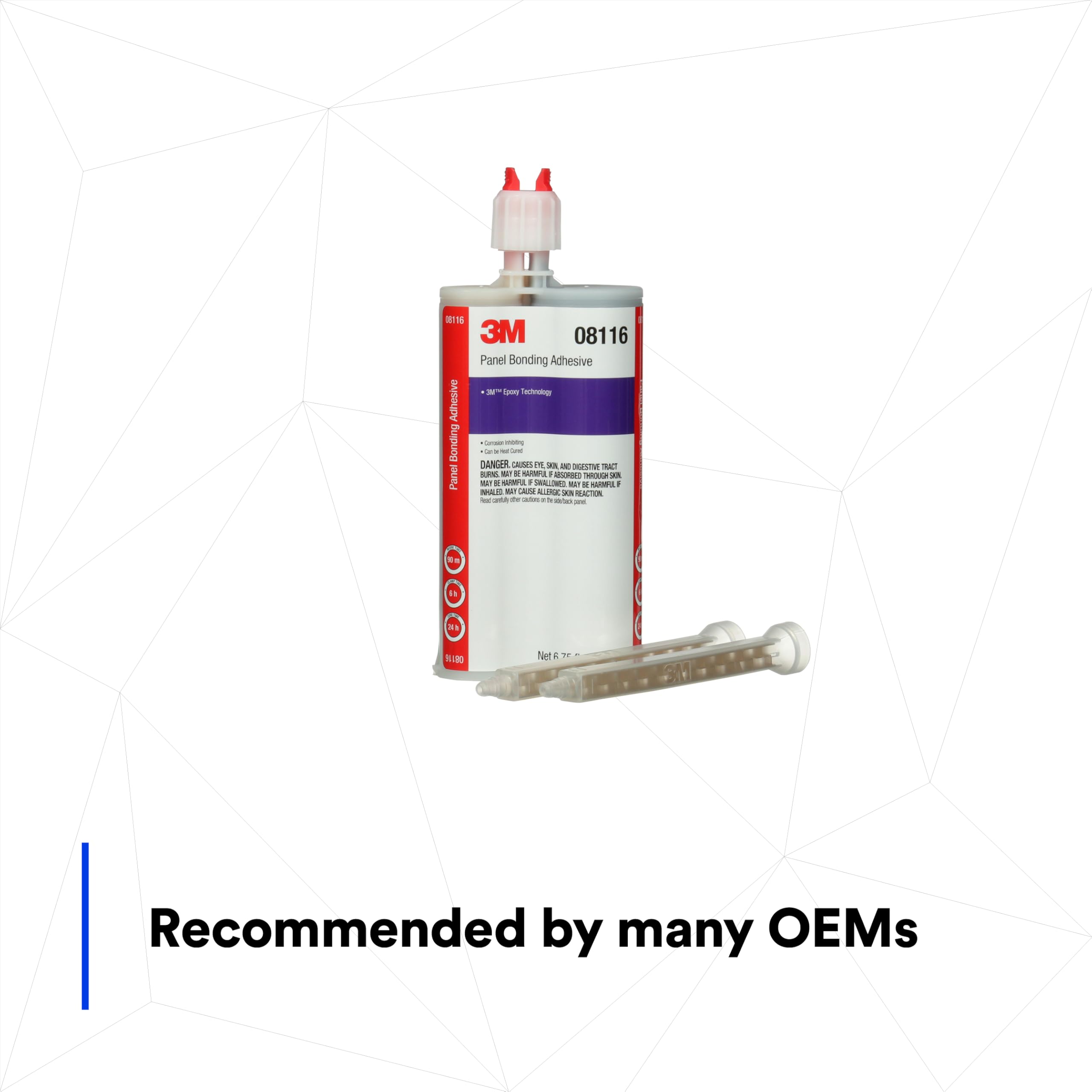3M glass bead detail demonstrating consistent bond-line thickness benefit