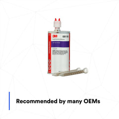 3M glass bead detail demonstrating consistent bond-line thickness benefit