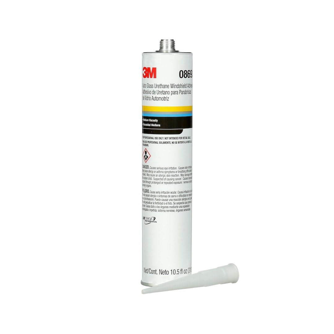 3M urethane cartridge front view showing label and application benefit