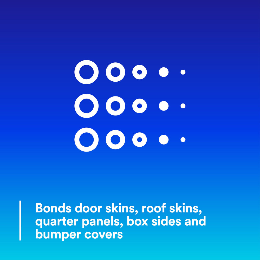 3M bonded door skin repair showing seam sealing and durability benefit