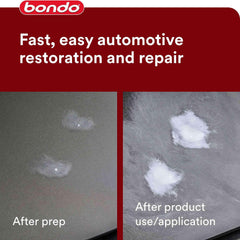3M Bondo applied to auto panel demonstrating quick spot repair benefit