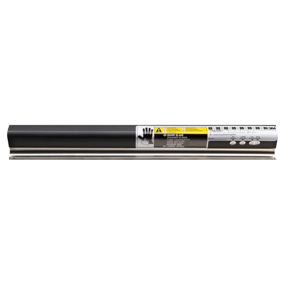 3M FB12 close-up of stainless-steel edge highlighting long-lasting sharpness