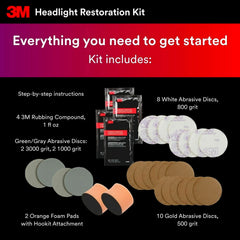 3M foam polishing pad close-up for smooth finish and scratch removal