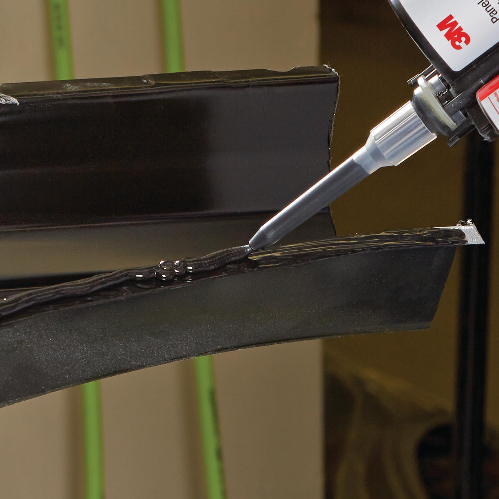 3M heated oven curing bonded panel to shorten cure time benefit