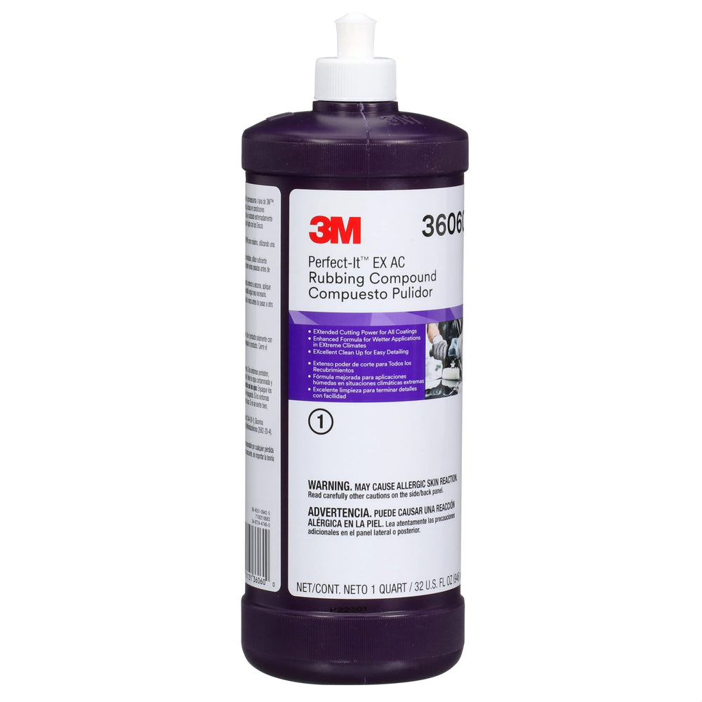 3M Perfect-It EX AC used in a body shop during paint correction for efficiency