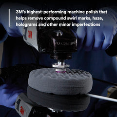 3M Perfect-It EX pouring from cap to pad illustrating controlled dispensing benefit