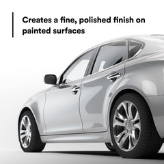 3M Perfect-It EX on black foam pad showing pad compatibility and efficient polishing