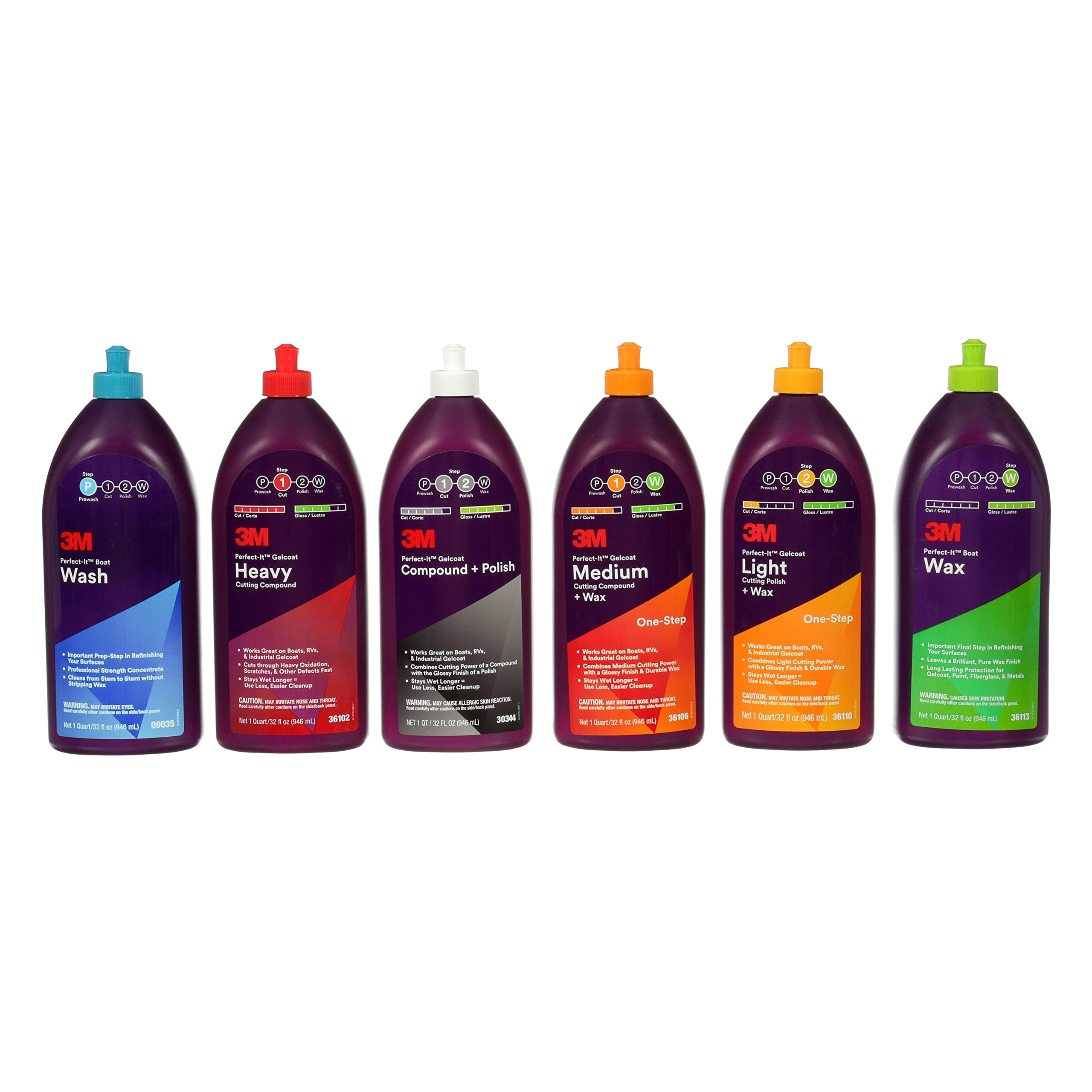 3M Perfect-It applied with polisher demonstrating fast correction and gloss restoration