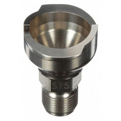 3M PPS S15 adapter front view showing stainless steel body and secure connection benefit