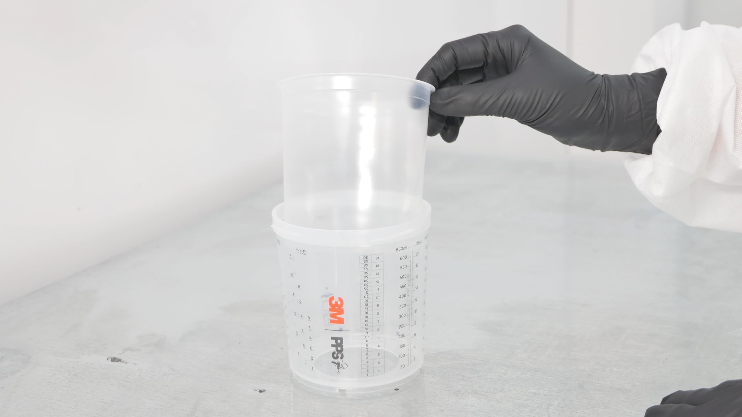 3M used for furniture touch-up illustrating precise small batches