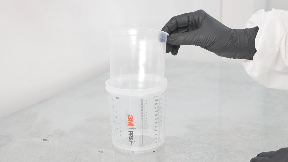 3M used for furniture touch-up illustrating precise small batches