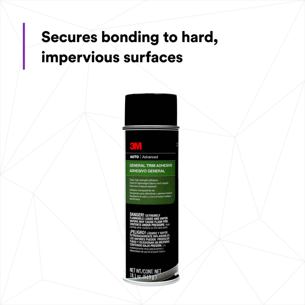 3M 08088 bonding carpet to metal showcasing secure trim attachment benefit