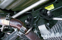 3mirrors rubber texture detail of hanger showing flexible vibration isolation benefit