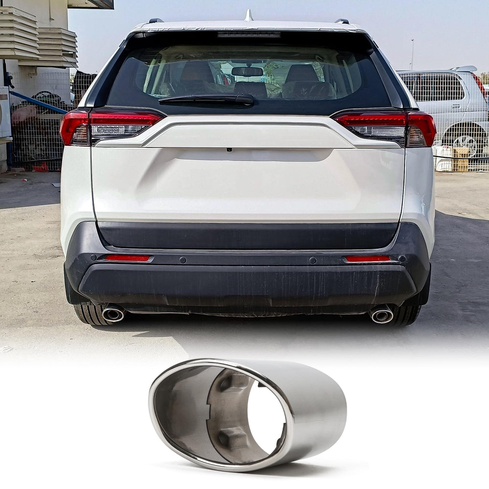 3TVol lifestyle shot of parked RAV4 emphasizing refined rear appearance