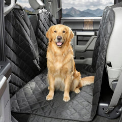 4Knines passenger-side hammock front view showing full-floor protection and neat fit