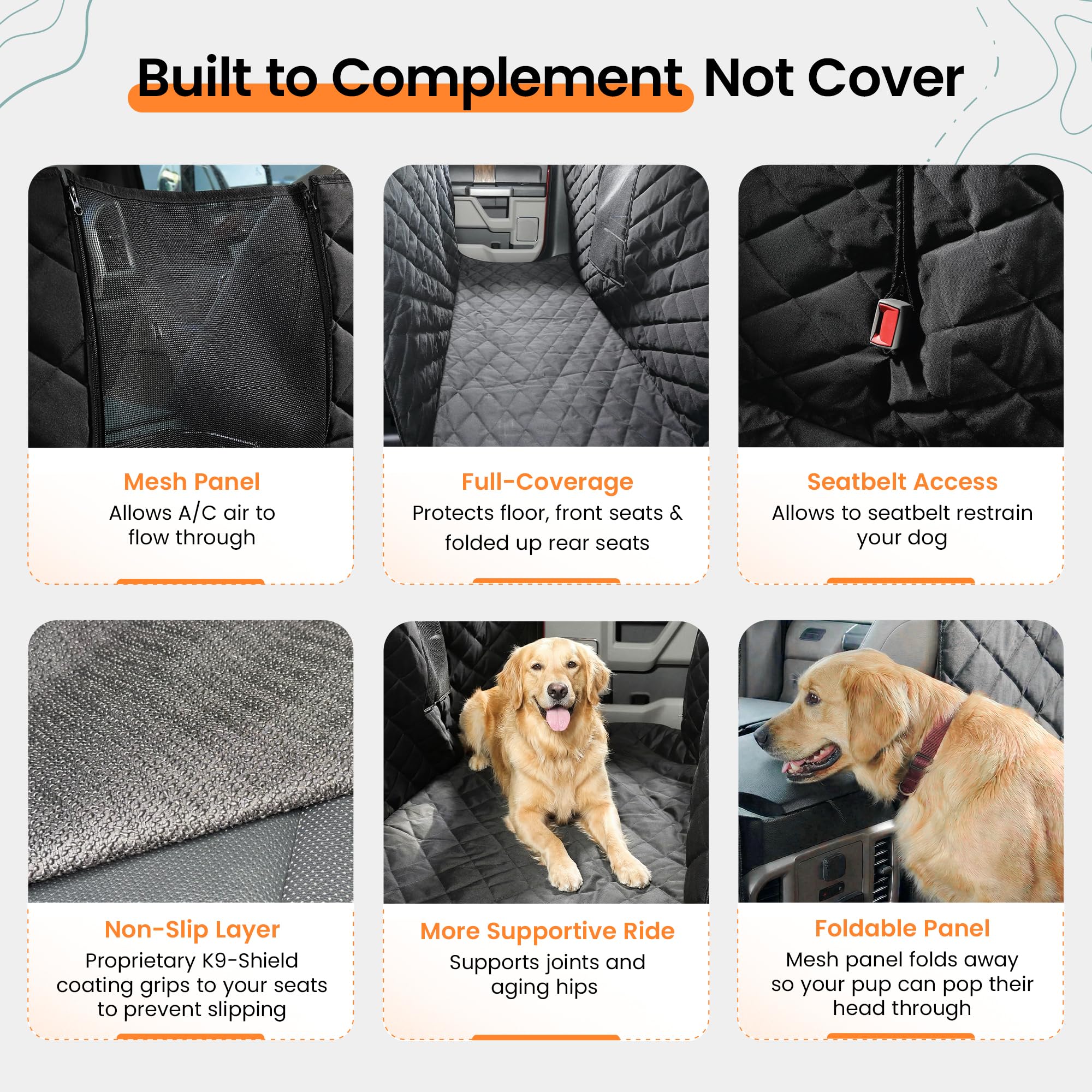 4Knines K9-Shield waterproof layer detail showing moisture protection benefit