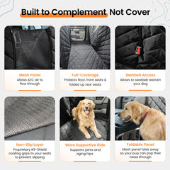 4Knines K9-Shield waterproof layer detail showing moisture protection benefit