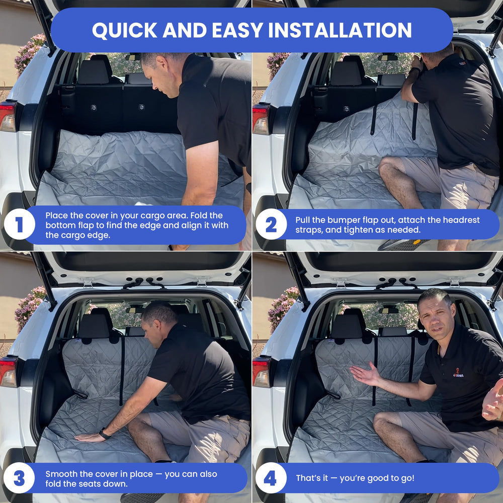 4Knines quick-release strap and clip for fast installation and removal