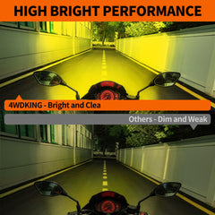 4WDKING side profile heat sink fins for improved thermal management