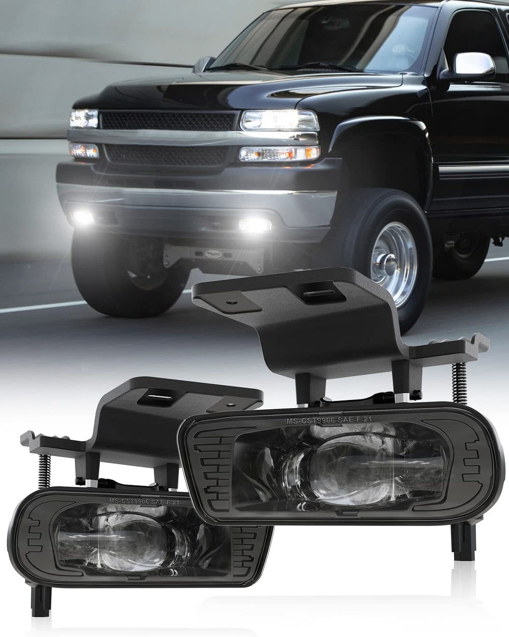 4X4FLSTC front assembly showing OEM-fit replacement and improved visibility