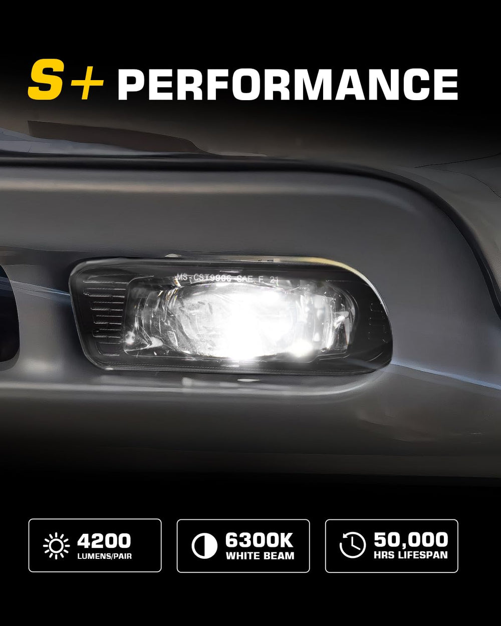 4X4FLSTC mounted on bumper illustrating direct-fit installation and alignment