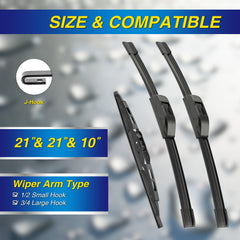 5 PLUS close-up of silicone blade edge showing smooth surface for better water beading