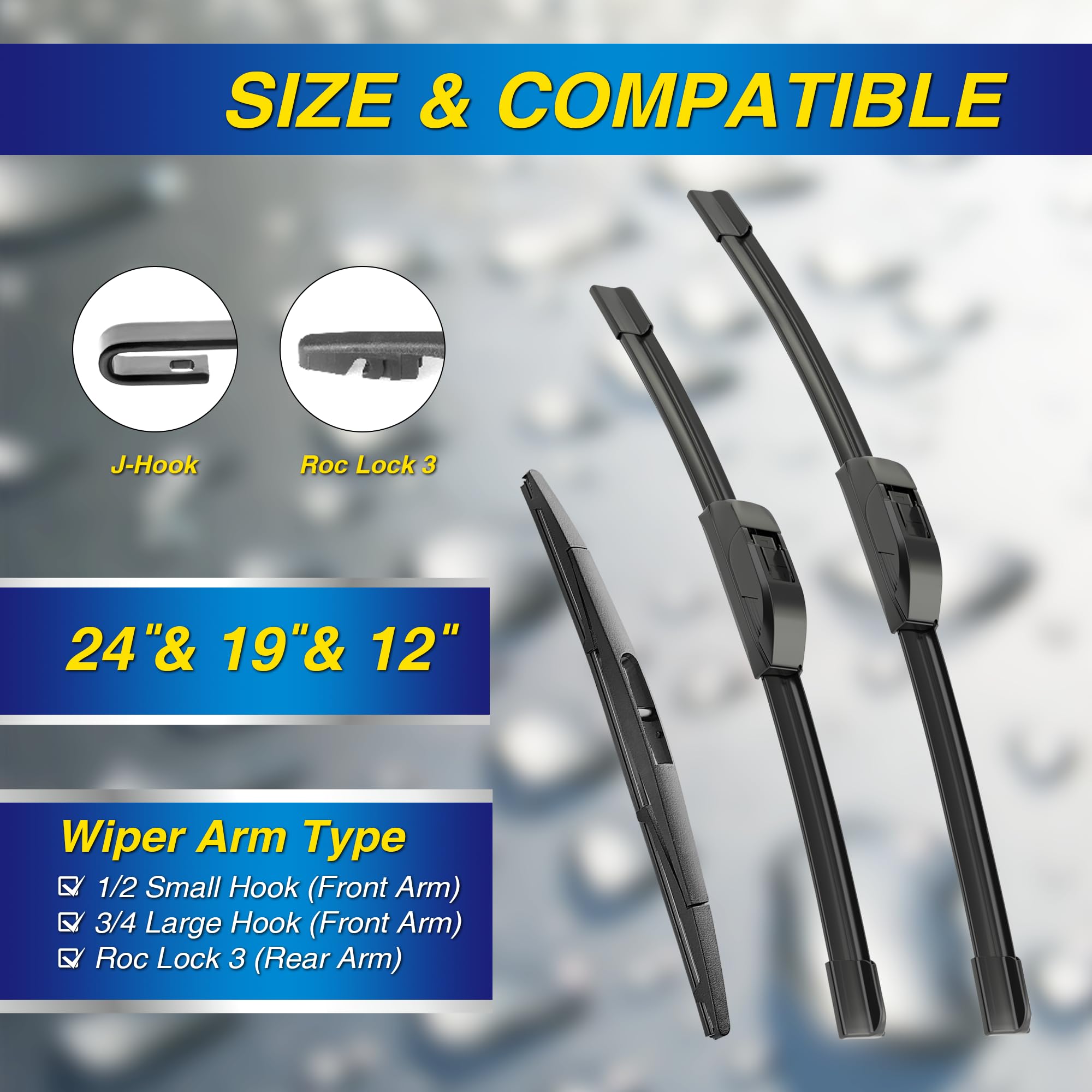 5 PLUS close-up of silicone blade edge with graphene coating, demonstrating smooth, streak-free wiping