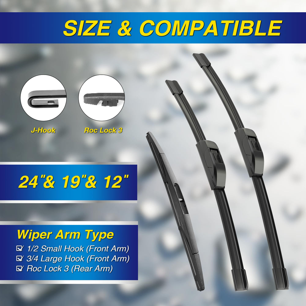 5 PLUS close-up of silicone blade edge with graphene coating, demonstrating smooth, streak-free wiping